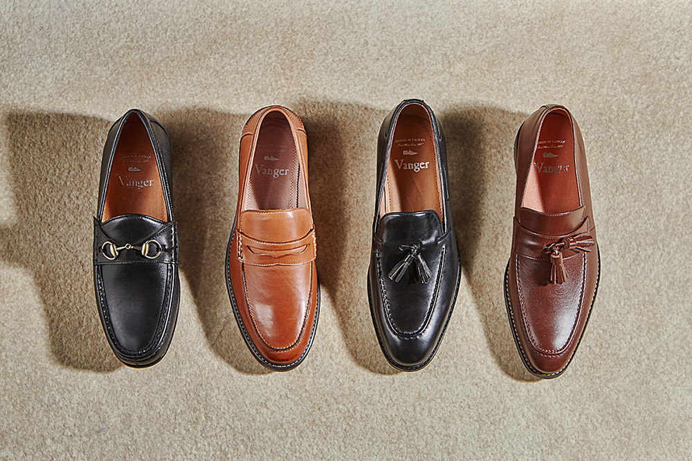 Vanger樂福鞋Loafer不管是鞋面還是鞋身輪廓，設計都相當多變，在Vanger還能選擇到特殊色的鞋款