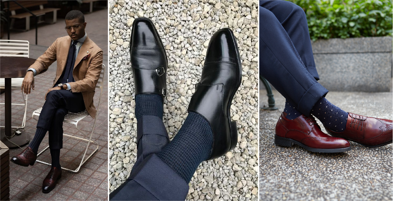 咖啡色、褐色、棗紅色皮鞋或許會遲到，但絕不會缺席紳士的鞋櫃