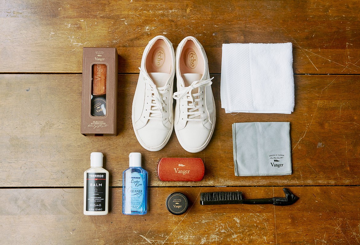 小白鞋怎麼洗：清潔與保養工具示意圖-2